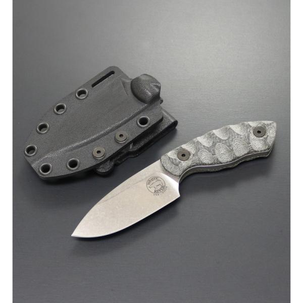 アウトドアナイフ ホワイトリバー 正規品 GTI 3 ブラック/ストーンウォッシュ