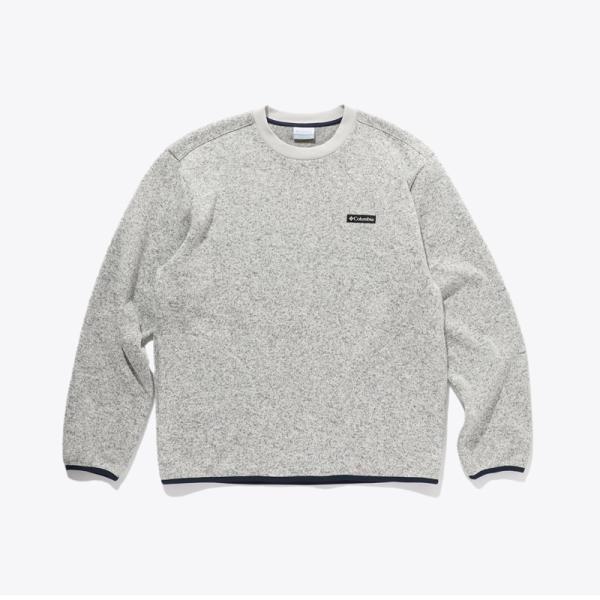 トップス(メンズ) コロンビア ラヴェルリッジクルー メンズ L 020(Cool Grey)