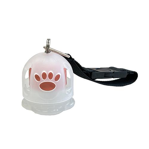 自転車アクセサリー 東京ベル ベル TB-KC510 森の鈴Picoカバー付き クリア/ピンク