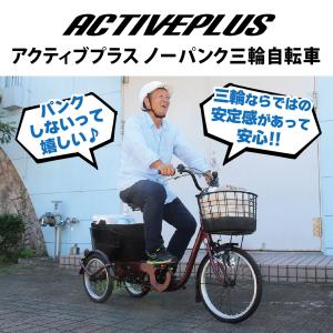 ミムゴ ACTIVE PLUS ノーパンク三輪...の詳細画像1