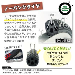 ミムゴ ACTIVE PLUS ノーパンク三輪...の詳細画像3