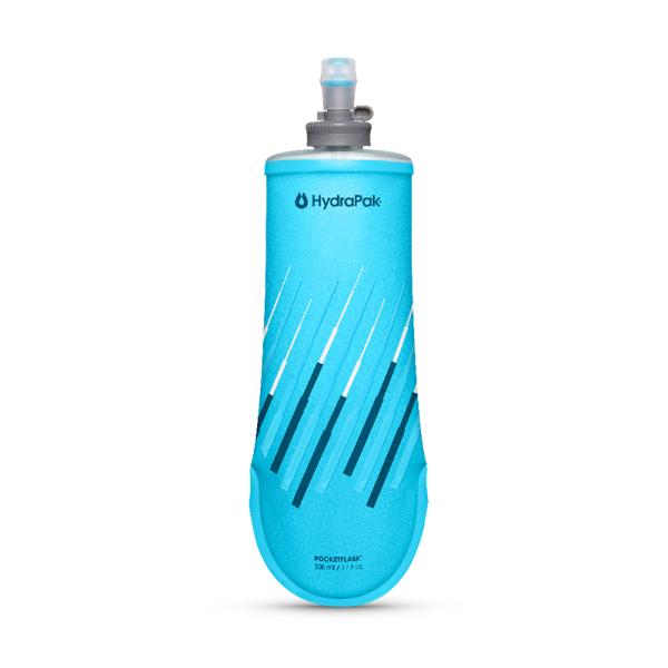 Hydrapak ポケットフラスク 500ml マリブブルー
