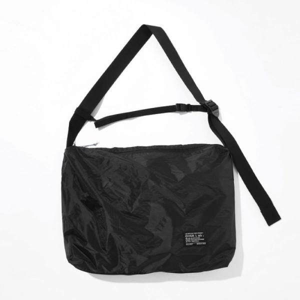 OverLab ラージサコッシュバッグ ブラック