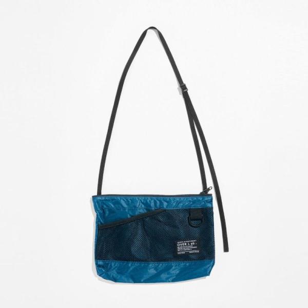OverLab メッシュサコッシュバッグ ネイビー