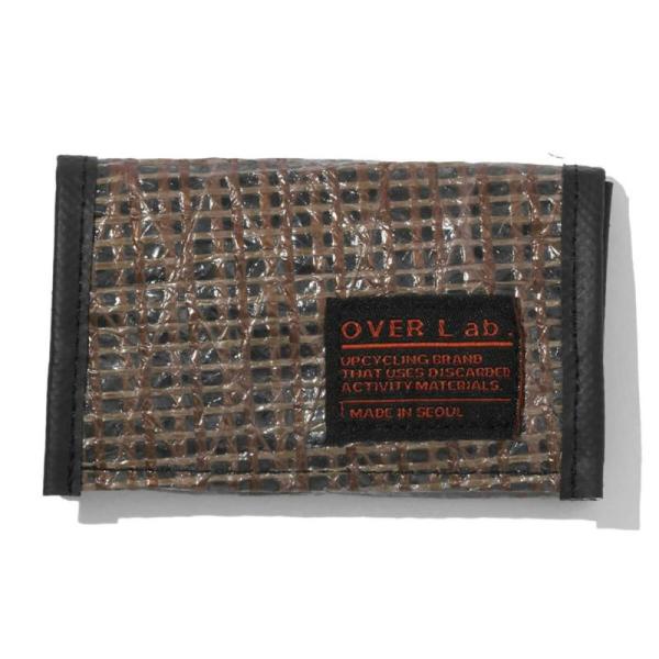 ウォレット・ポーチ OverLab カードウォレット ブラウン