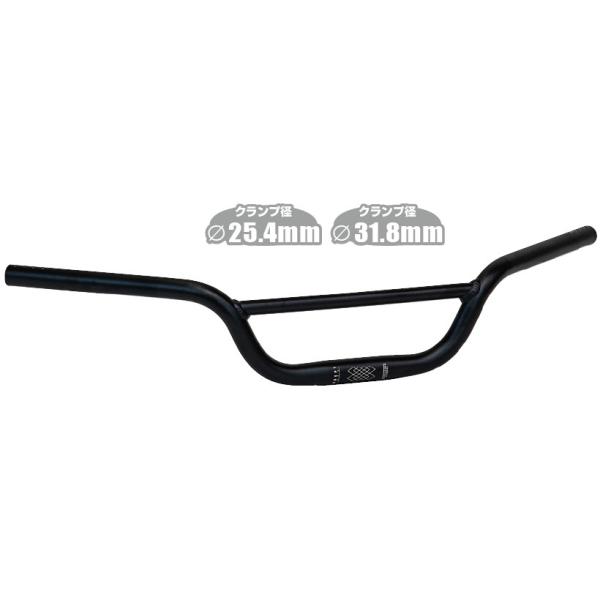 自転車用品 ADEPT レイバック ライザーバー 640mm