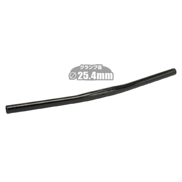 自転車用品 GIZA PRODUCTS HBFB12 ハンドルバー 600mm 径25.4mm ブラ...
