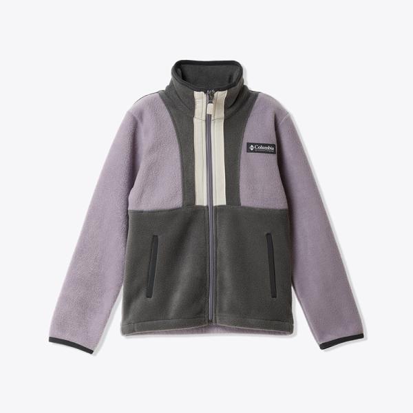 アウター コロンビア バックボールIIフルジップフリース キッズ S 554(Purple/Shar...