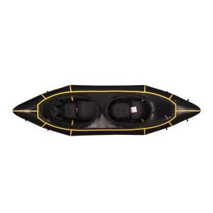 インフレータブルカヌー MRS バラクーダ R2 Pro (Removable Spray deck) Black/Yellow