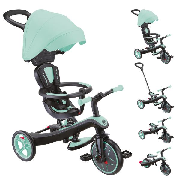GLOBBER(グロッバー) エクスプローラー トライク 4in1 ベビーカーから三輪車 ミント