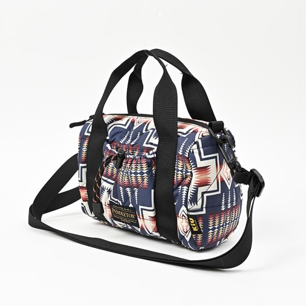 KiU PENDLETON＿SQUARE PADDED MINI BOSTON BAG ONE SI...