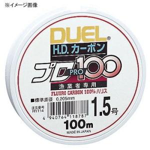 3/20-22は+P5% 船用ライン デュエル HDカーボンプロ100S 1号 クリアー