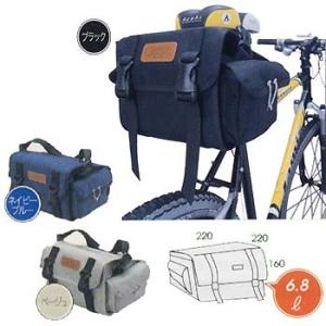 自転車バッグ オーストリッチ SP-731 サドルバッグ サイクル/自転車 ブラック