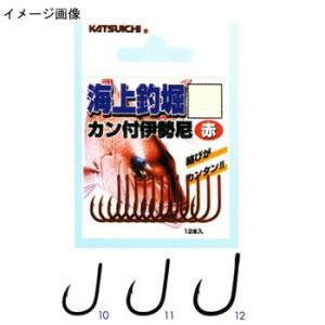 カツイチ 海上釣堀カン付伊勢尼 赤 11号 赤