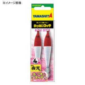 エギング(エギ) ヤマシタ おっぱいスッテ布巻 2.5-T2 2本 2.5号 F×赤緑