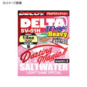 フック・シンカー・オモリ カツイチ DECOY SV-51H デルタマジックヘビー 3/16oz #...