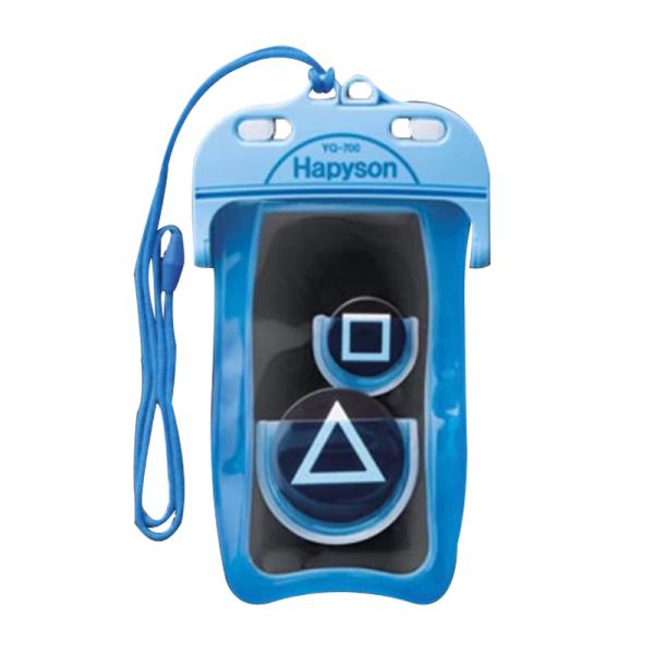 フィッシングケース ハピソン スマートフォン防水ケース+釣魚計測アプリ