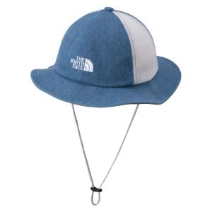 アウトドアウェア ザ・ノースフェイス KIDS’ DENIM MESH HAT(キッズ デニム メッシュ ハット) KL LO(ライトインディゴ)｜naturum-outdoor