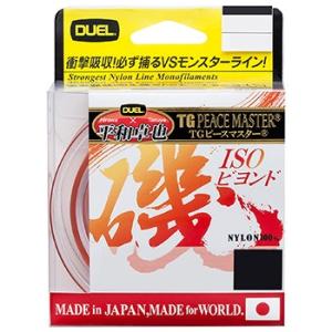 磯用ライン デュエル TGピースマスター磯 ビヨンド 150m 3号 クリアーオレンジ