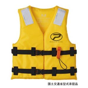 7/18.19は全品+P5% フローティングベスト プロックス 小型船舶用救命胴衣(型式認定) 子供用M イエロー