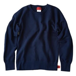 ラグランクルーネックスウェット M 59(navy)