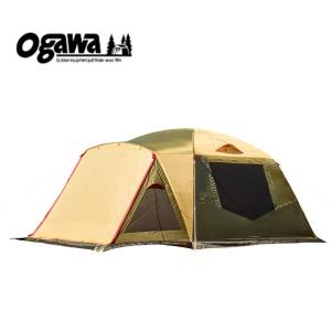 テント ogawa アイレ 6人用 ブラウン×サンド
