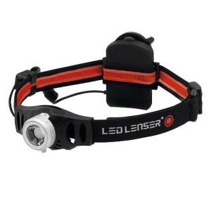 アウトドアライト LED LENSER H6R ヘッドランプ 最大200ルーメン 充電式/単四電池式｜naturum-outdoor