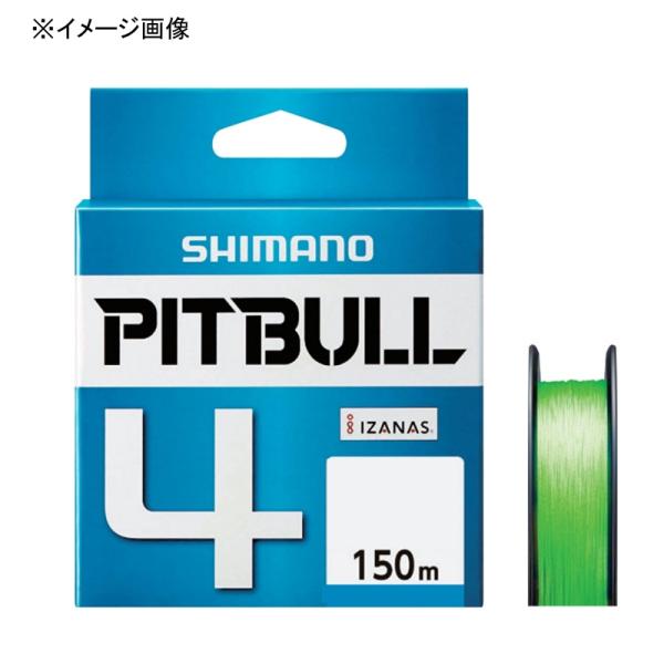 ルアー釣り用PEライン シマノ PL-M54R PITBULL(ピットブル)4 150m 0.8号 ...