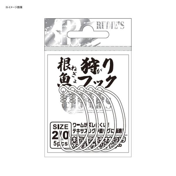 フック・シンカー・オモリ ルーディーズ 根魚狩り フック #4/0