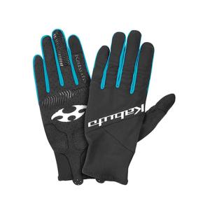 サイクルウェア OGK KABUTO グローブ PRG-7 指付き M ブラックブルー