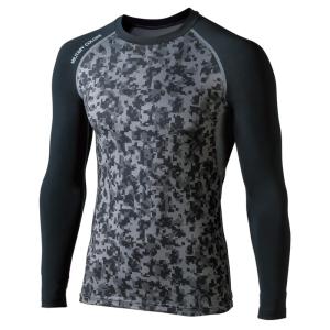 フィッシングウェア 第一精工 MCクールムーバー アンダーシャツ M 迷彩×ブラック