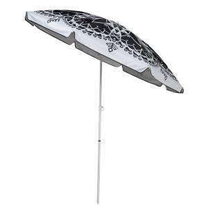 外遊びグッズ キャプテンスタッグ B&WボヘミアパラソルUV 200cm