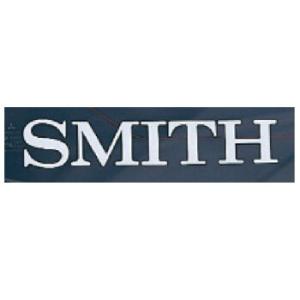SMITH スミスロゴステッカー ホワイト