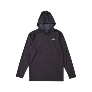 フィッシングウェア フリーノット ハヤブサ フリーノット HYOON EX フーデッドアンダーシャツ 3L 90 ブラック