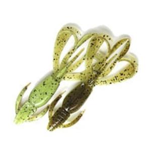 バス釣り用ソフトルアー ケイテック クレイジーフラッパー 2.8インチ #401 グリパン×シャート