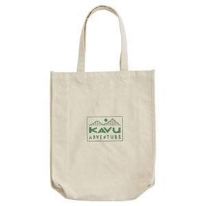 トートバッグ KAVU L.アドベンチャー トートバッグ グリーン｜naturum-outdoor