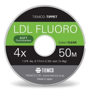 フライライン ティムコ TIEMCO LDLフロロティペット 50m 6X｜naturum-outdoor