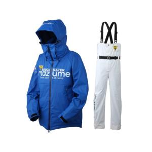 マズメ mazume ROUGH WATER レインスーツ IV L ブルー