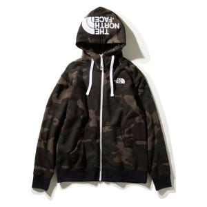 アウトドアジャケット ザ・ノースフェイス NOVELTY REARVIEW FULLZIP HOODIE Men’s L WC(ウッドランドカモ)