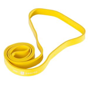 トレーニング器具 DOMYOS エラスティックバンド トレーニングチューブ 25kg イエロー
