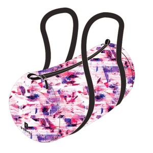 シューズ バッグ DOMYOS 折りたたみ式バッグ フィットネスカーディオ 30L ホワイト