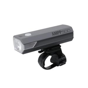 自転車アクセサリー キャットアイ HL-EL085RC 充電式ヘッドライト 最大500ルーメン サイクル/自転車 グレー