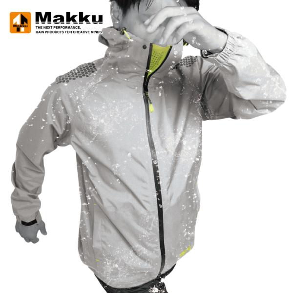 マック LIGHT BIZ RAIN JACKET(ライトビズ レインジャケット) LL グレー