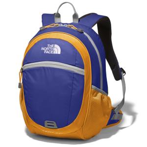 アウトドアバッグ ザ・ノースフェイス 21春夏 Kid’s SMALL DAY(スモール ディ)キッズ 15L ボルトブルー×ノックアウトオレンジ(BO)｜naturum-outdoor