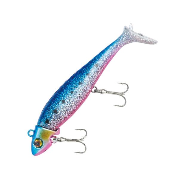 シーバス用ルアー アルファタックル JIG HEAD SWIMMER 15g #02 BLUE PI...