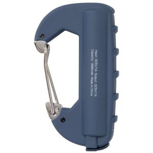エルコミューン CARABINER BATTERY カラビナバッテリー ネイビー