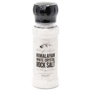 調味料 シェフズチョイスジャパン ヒマラヤホワイトロックソルト ミル付き 200g 200g