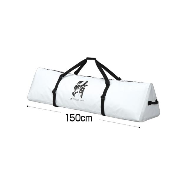 フィッシングツール プロックス 保冷トライアングル鮪バッグ 150 ホワイト