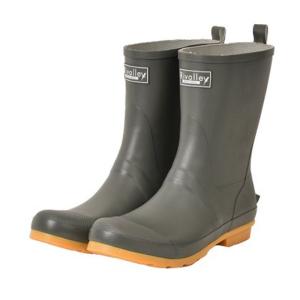 リバレイRL RL ショートレインブーツ M グリーン