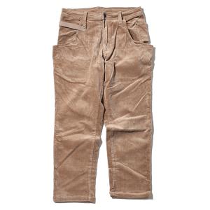 アウトドアパンツ DUCKNOT 21秋冬 サムライテーパードパンツ コーデュロイ M ベージュ